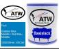 Preview: Ford, Grabber Blue Metallic / Atoll-Blau Metallic, 1DQEWHA / XSCAE: 1L Lackdose, von ATW Autoteile West.
